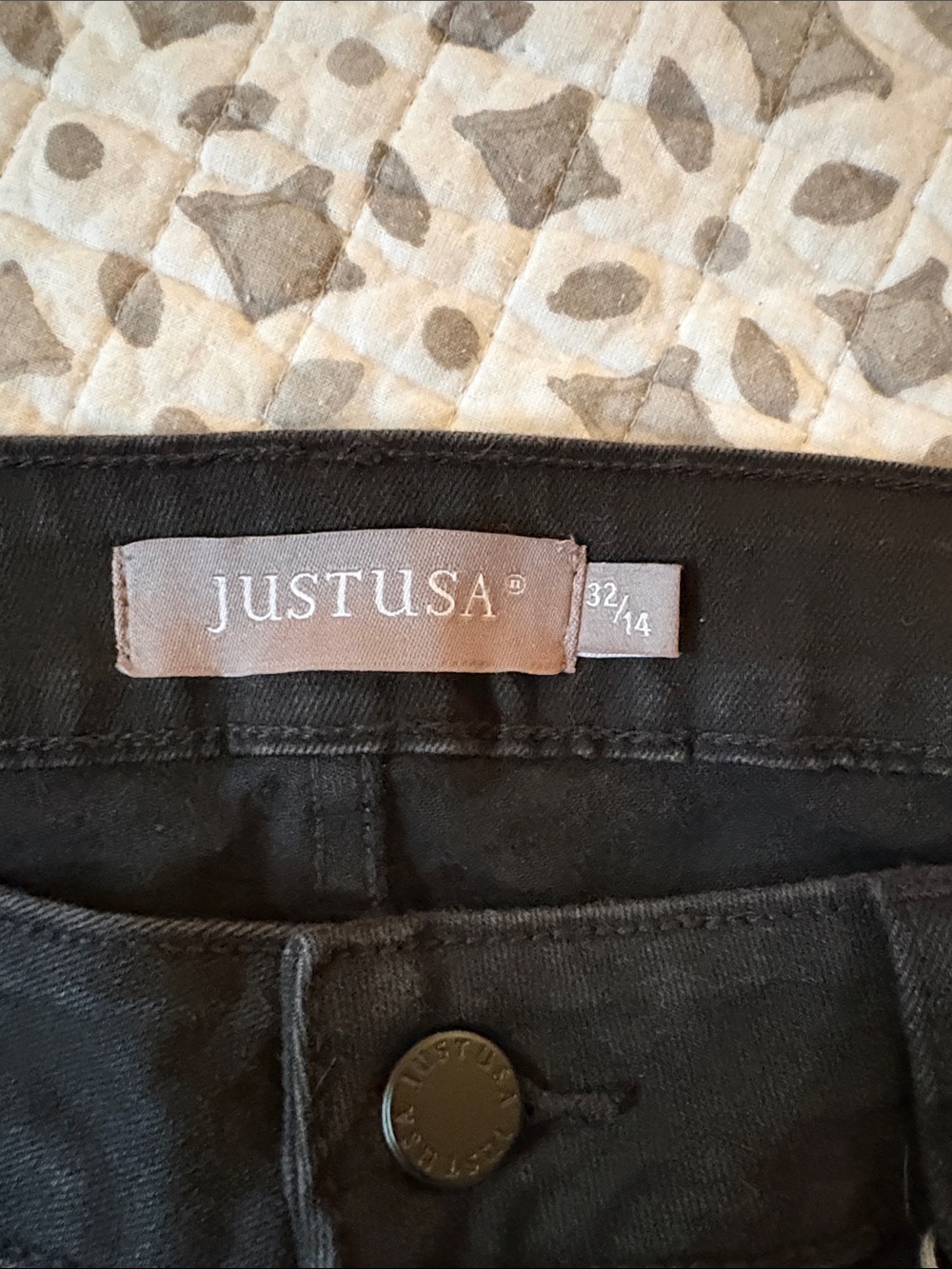 Just USA Black Flare Jeans - Wide Leg - Picture 6 of 7